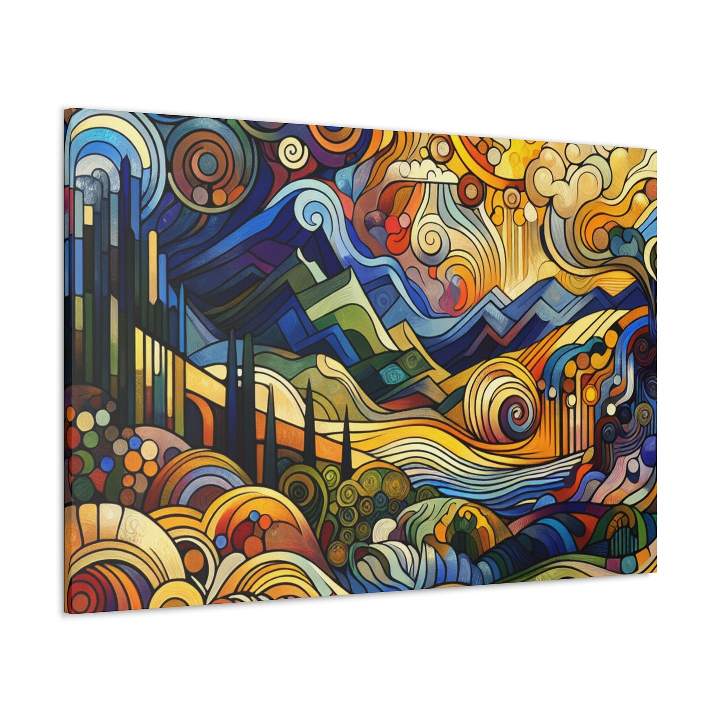 Gwendalynne the Splattered. - Canvas