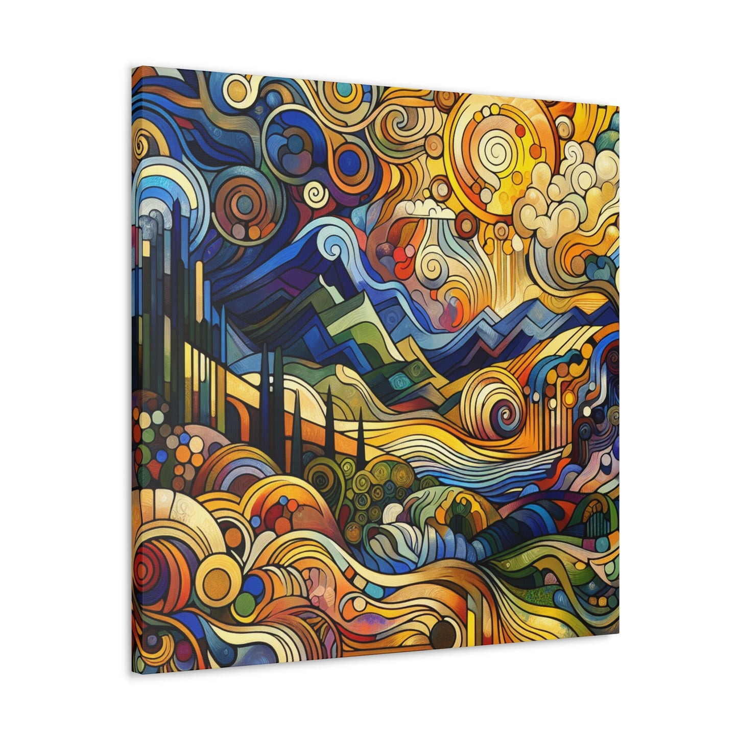 Gwendalynne the Splattered. - Canvas
