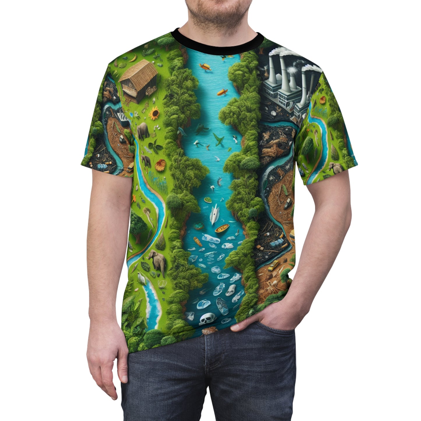 Pollution Warrior. - Tee