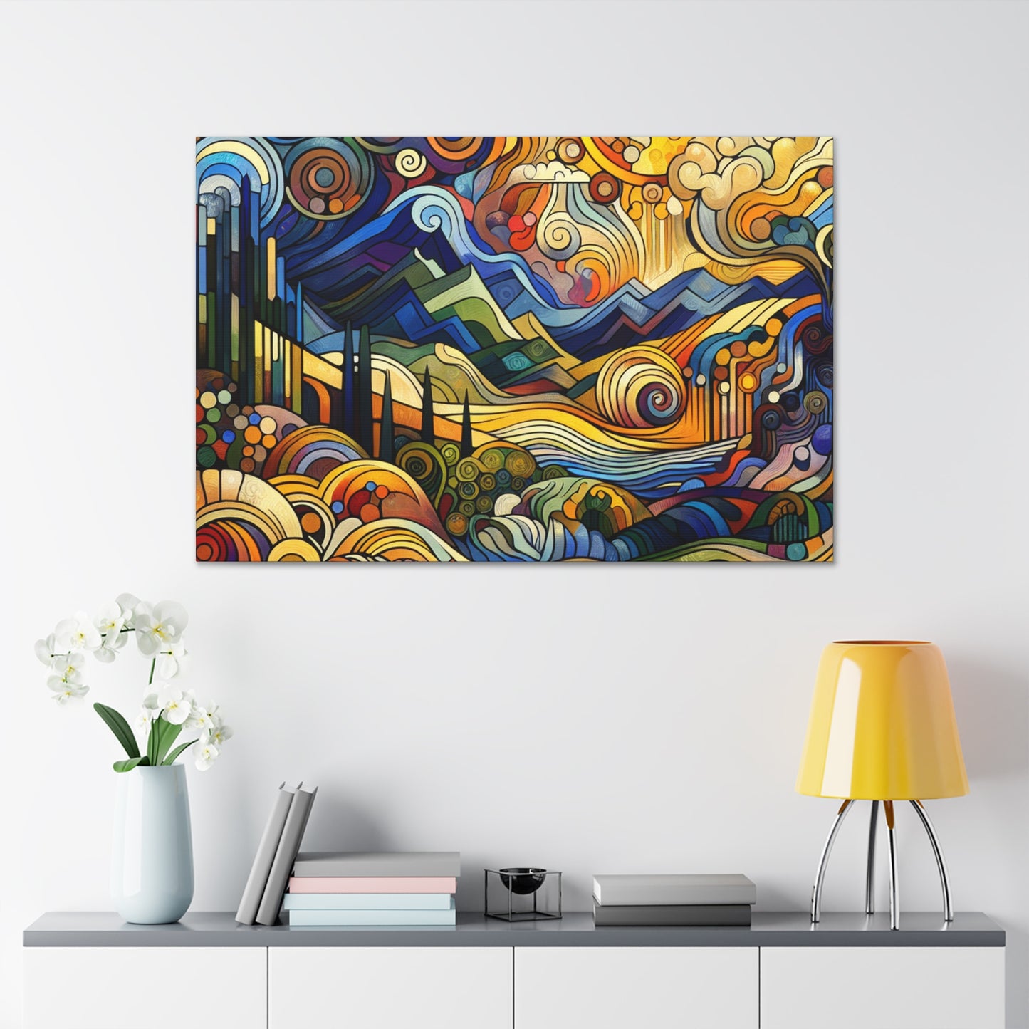Gwendalynne the Splattered. - Canvas