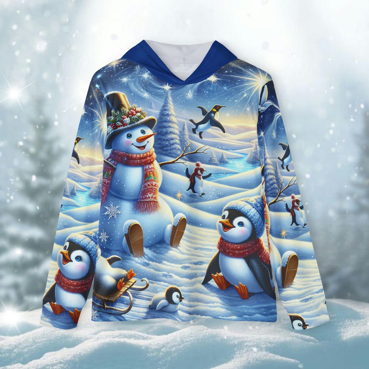 Winter Mural -  Sports Hoddie