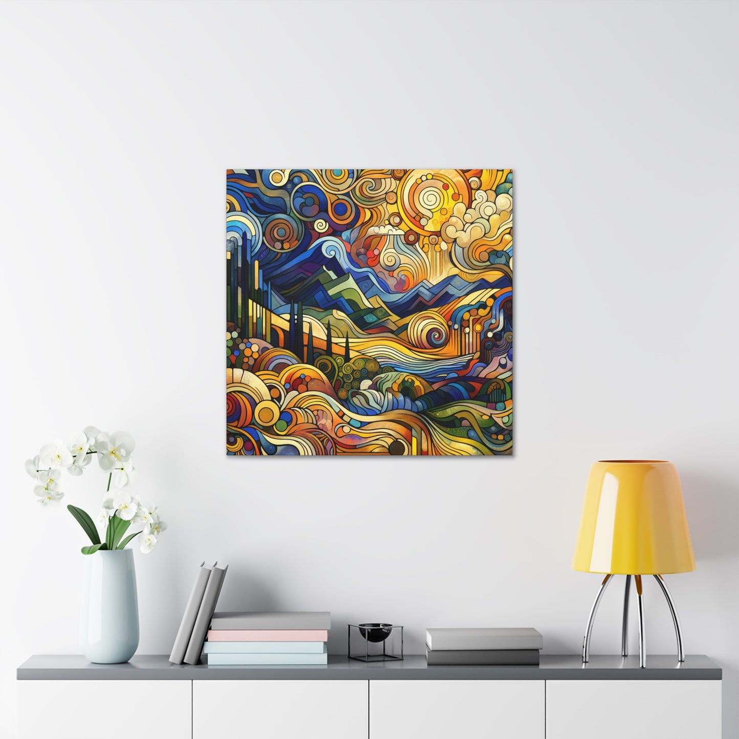 Gwendalynne the Splattered. - Canvas