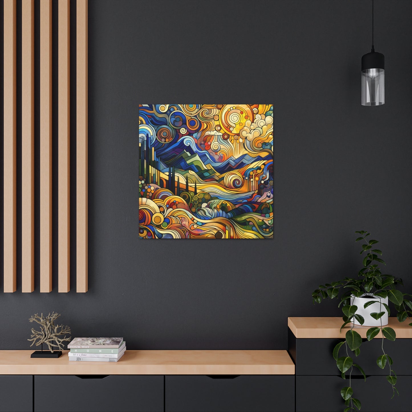 Gwendalynne the Splattered. - Canvas