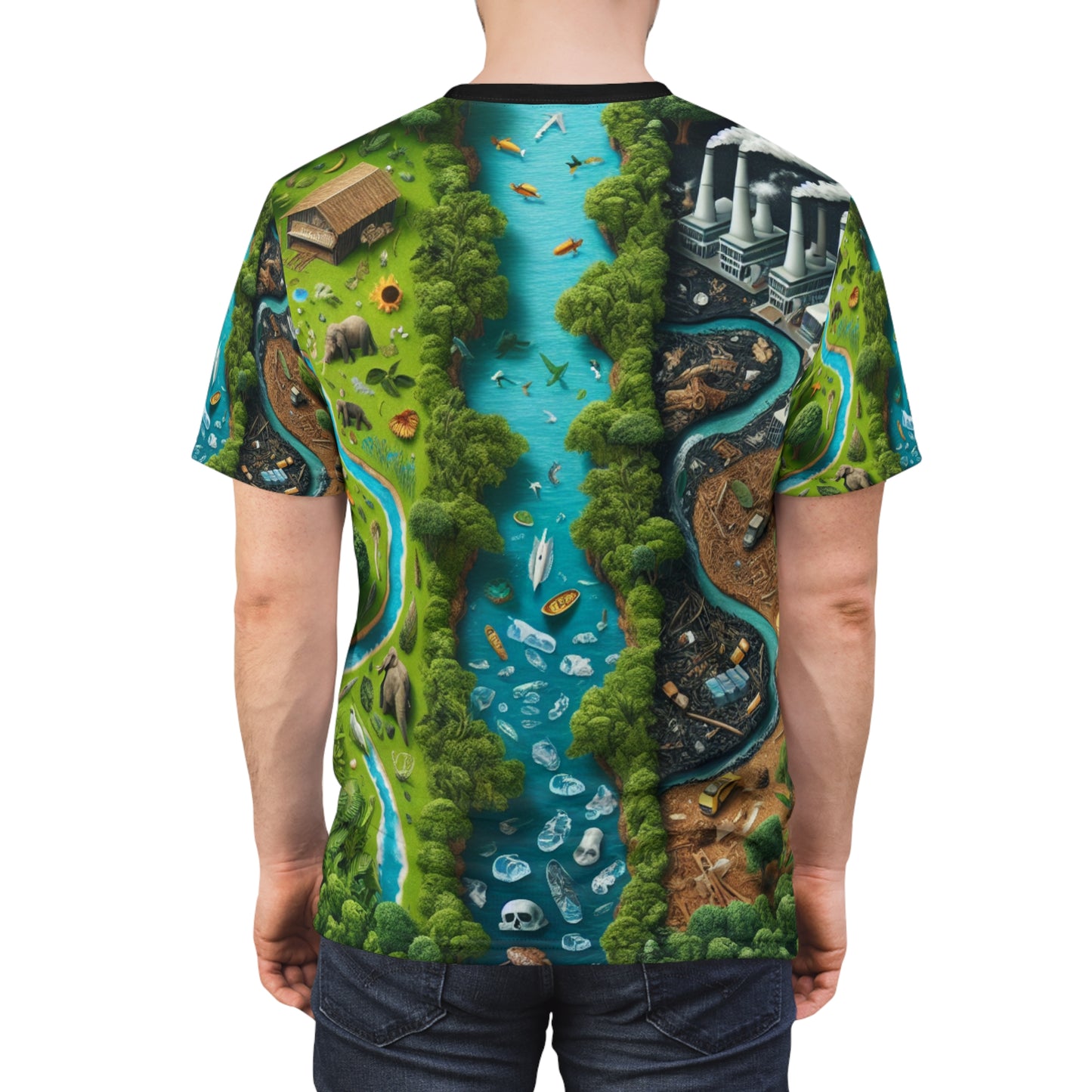 Pollution Warrior. - Tee