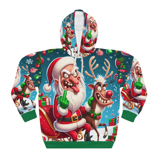 Ugly Santa. - Hoddie