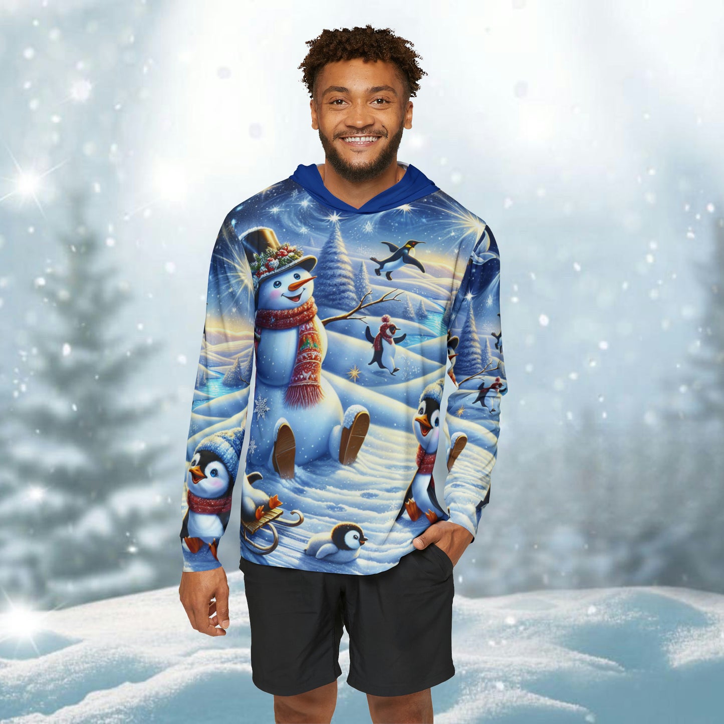 Winter Mural -  Sports Hoddie